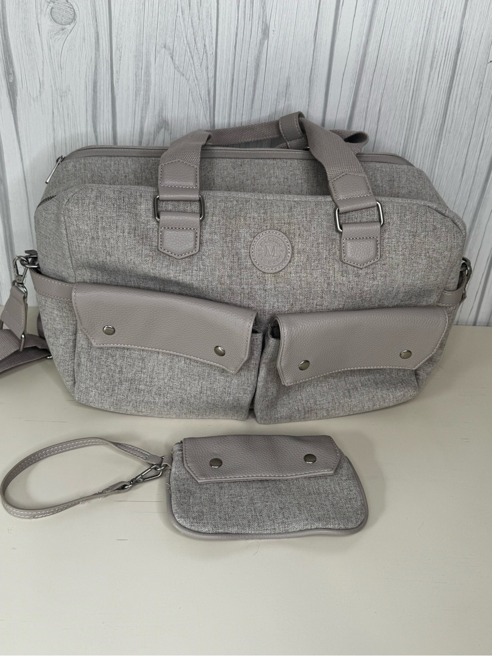 Martha Stewart Travel Ready Duffel with wristlet